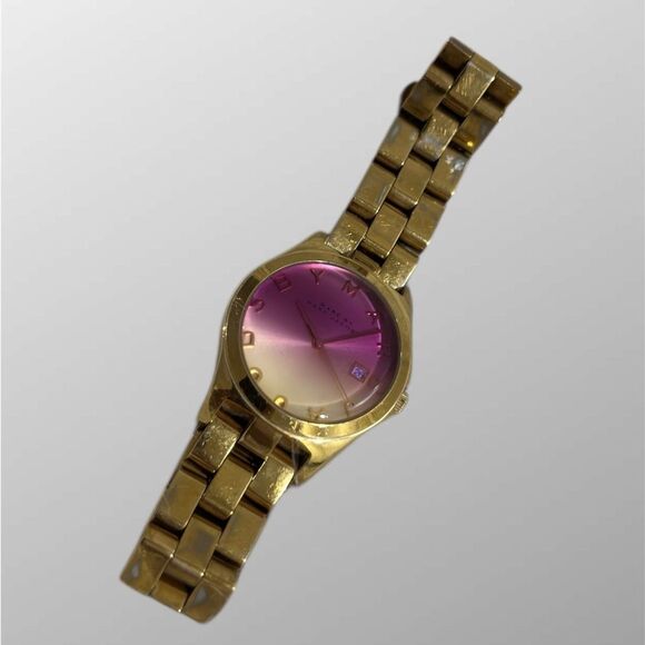 Marc Jacobs Watch with Purple Gradient Dial
